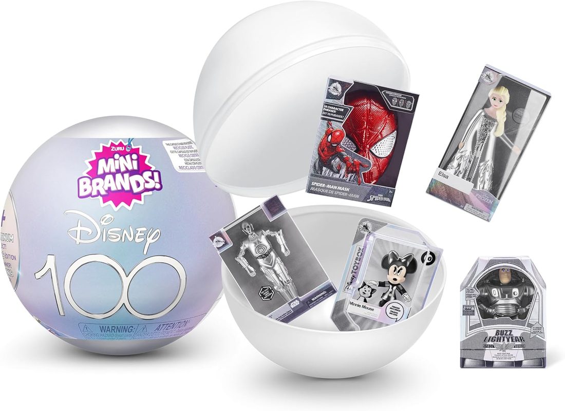Disney 100 Platinum Capsule by Mini Brands