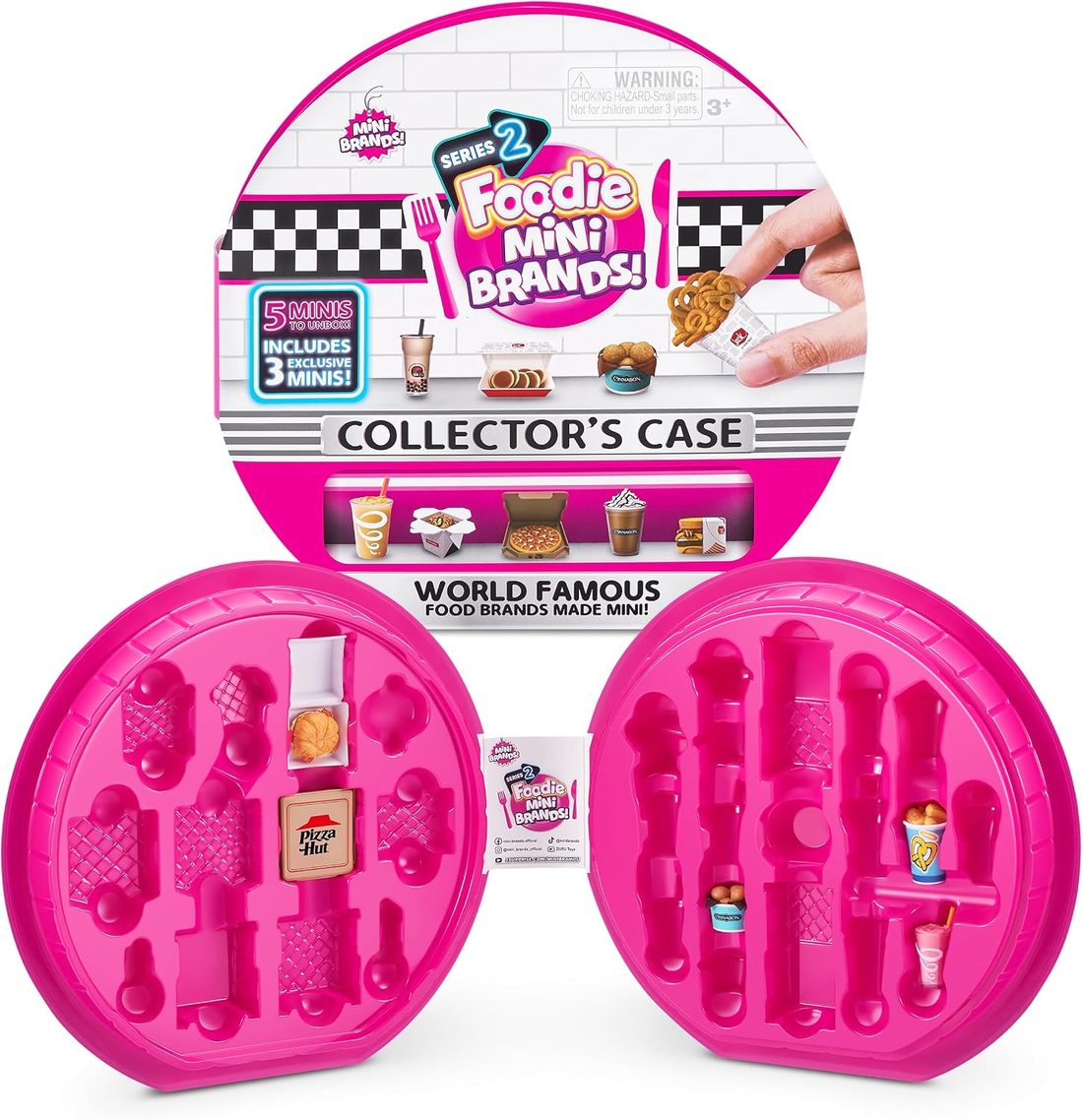Foodie Series 2 Collector's Case by Mini Brands