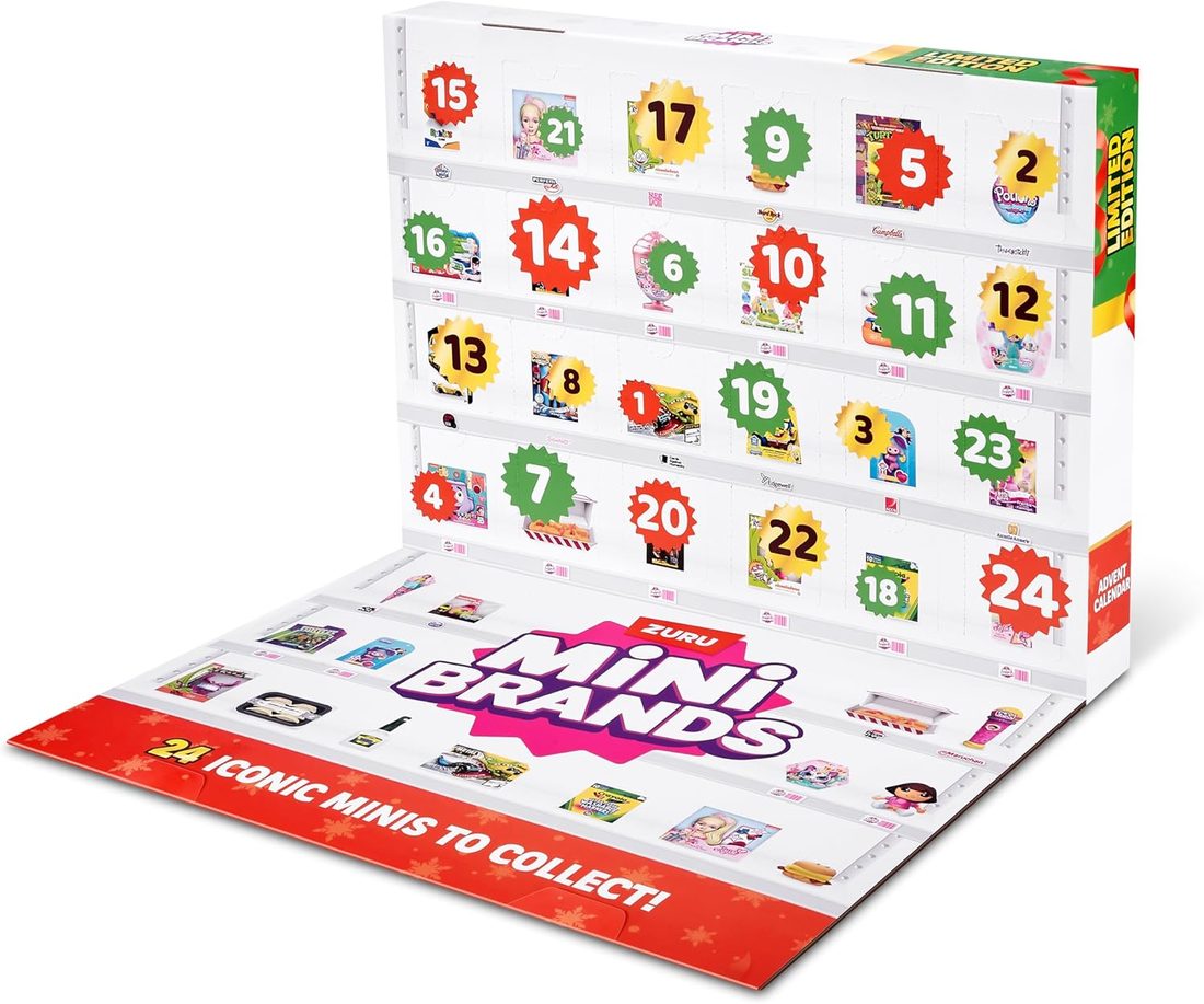 Mini Brands Advent Calendar — 24 Minis — view 4