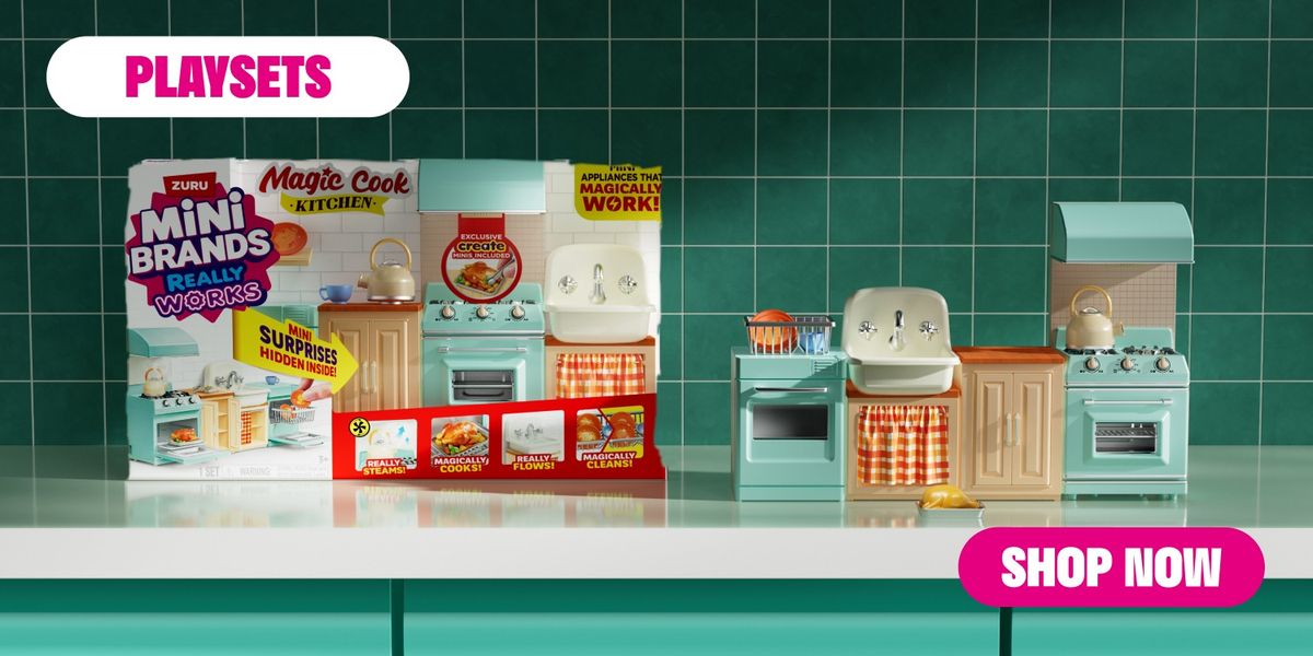 Mini Spaces & Playsets by Mini Brands