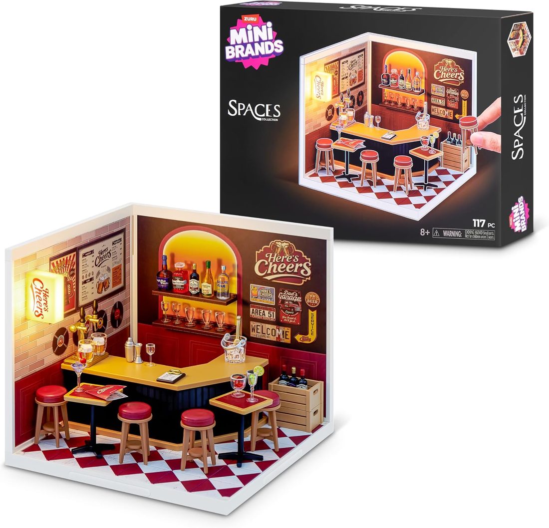 Mini Spaces — Here's Cheers Bar by Mini Brands